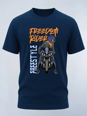 RIDER Cotton Bio-washed T-shirt