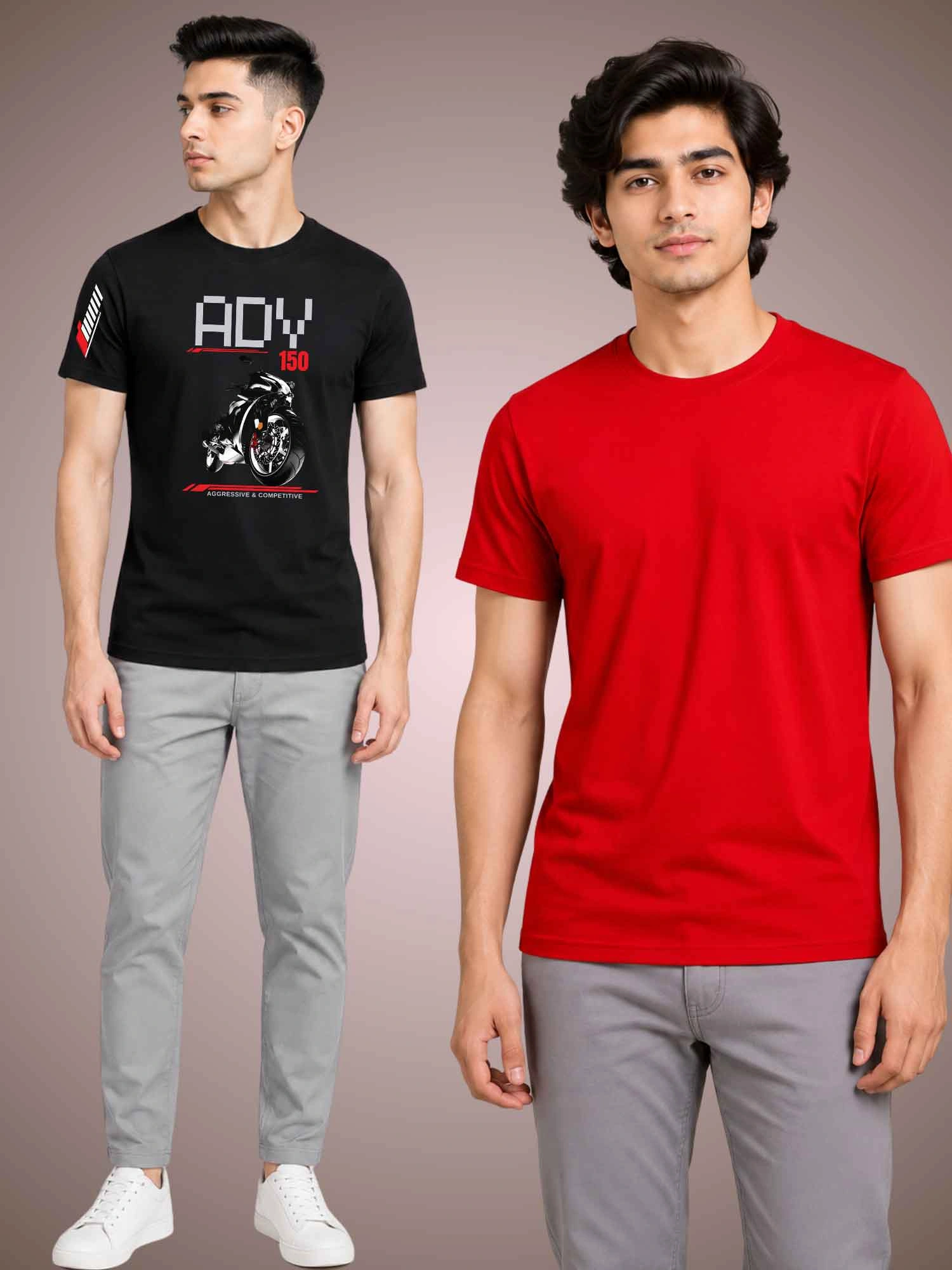 ADVENTURE Koopeyy 100% Cotton T-shirt