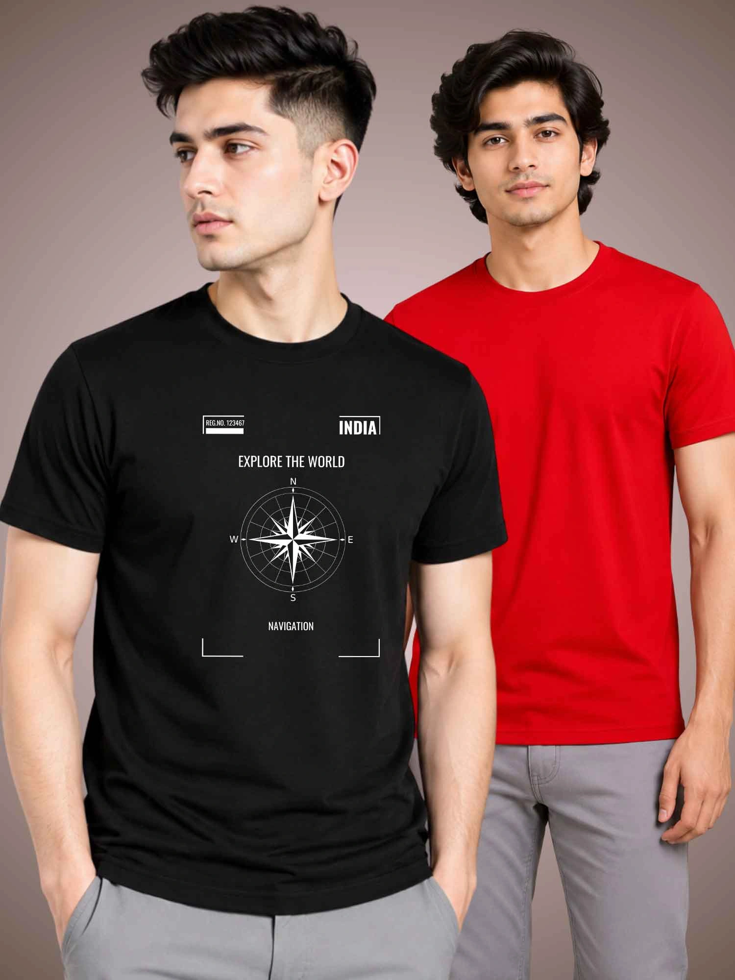 EXPLORE Koopeyy 100% Cotton T-shirt